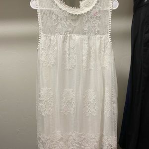 No Boundaries | White Lace Dress